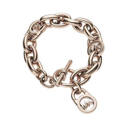 michael kors armband staal|michael kors charm bracelet.